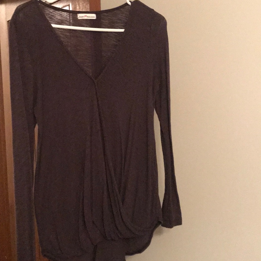 Dainty Hooligan wrap top.